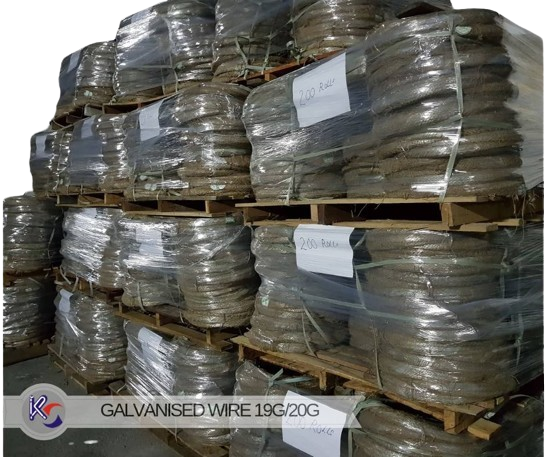 KST Galvanized Steel Wire Coil and Barbed Wire